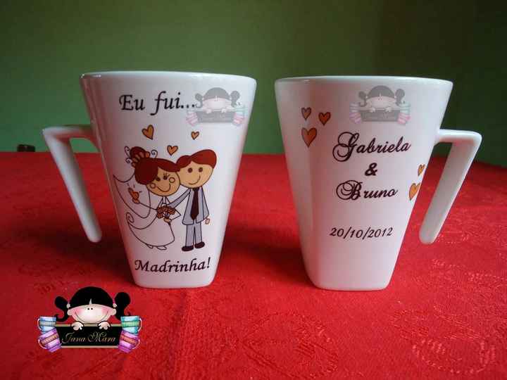 Presentear padrinhos - 1