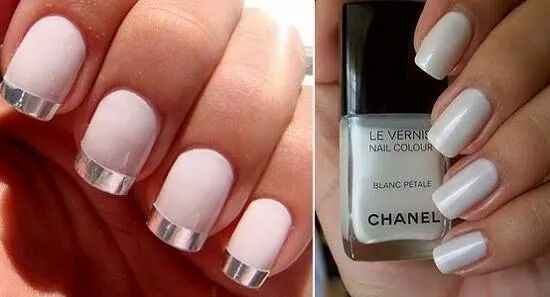 Unhas de noiva simples - 4