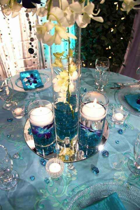 Decoração com velas  - 1