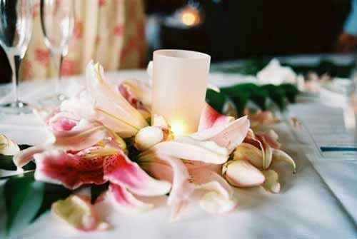 Decoração com velas  - 4