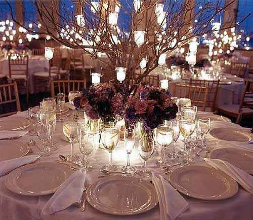 Decoração com velas  - 6