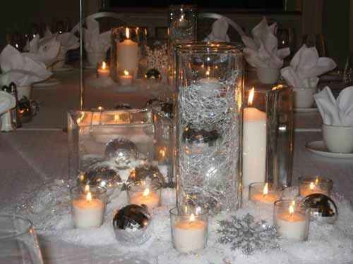 Decoração com velas  - 12