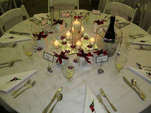 Decoração com velas  - 13