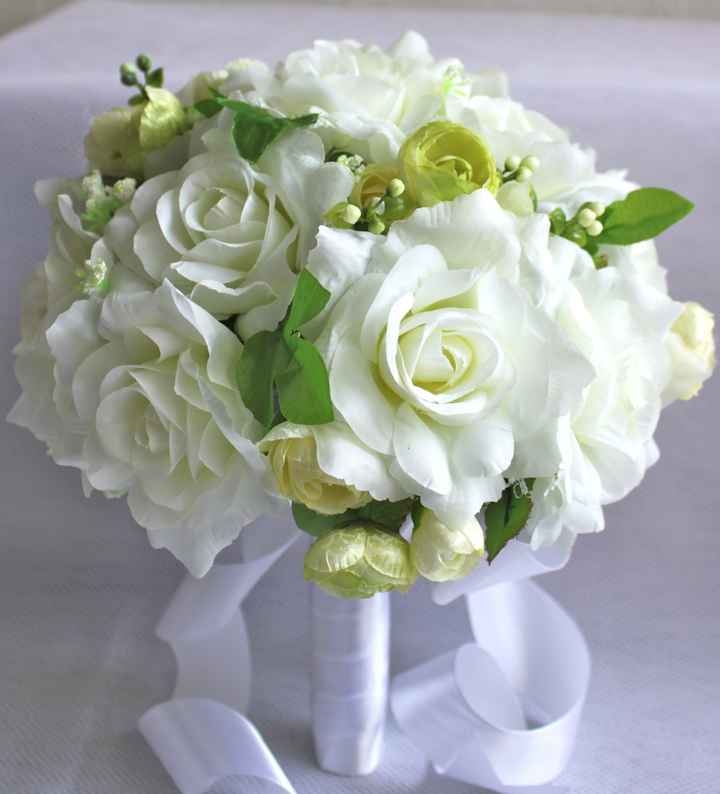rosas verdes