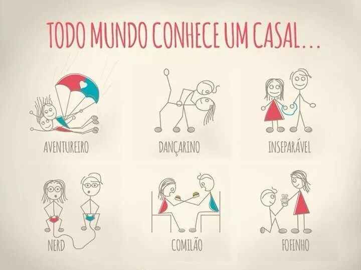 Que tipo de casal são? - 1