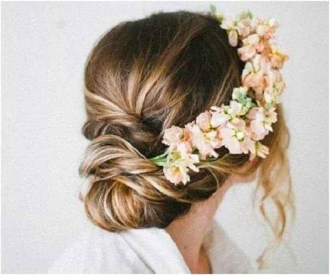 Flores no cabelo - 2