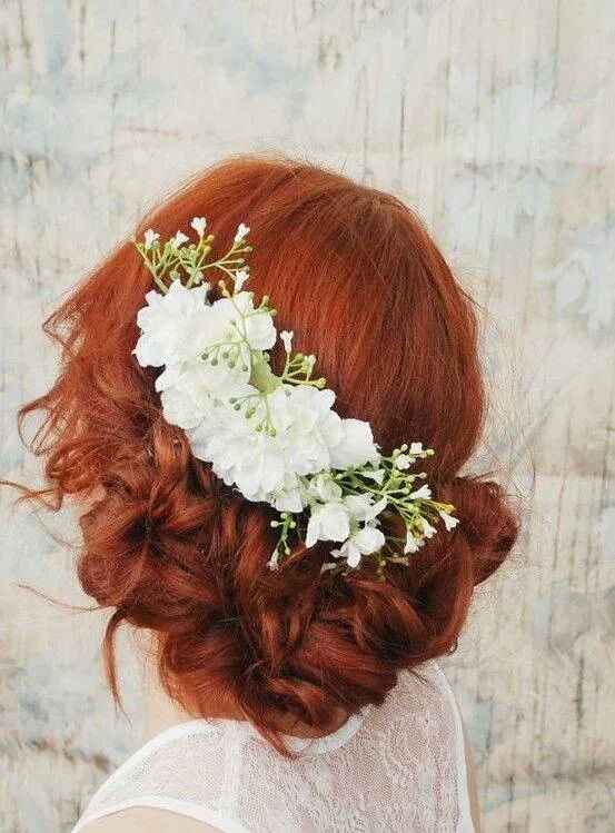 Flores no cabelo - 8