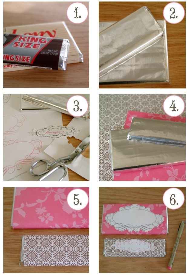 Diy lembranças chocolates - 1