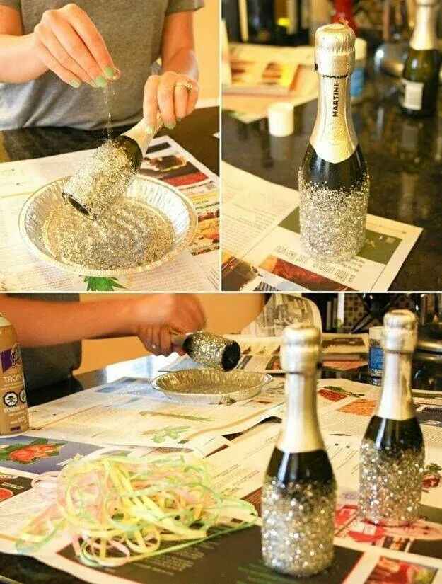 Garrafas com glamour :)  - 1
