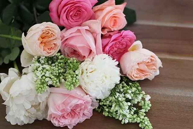 Decoração com rosas - 4