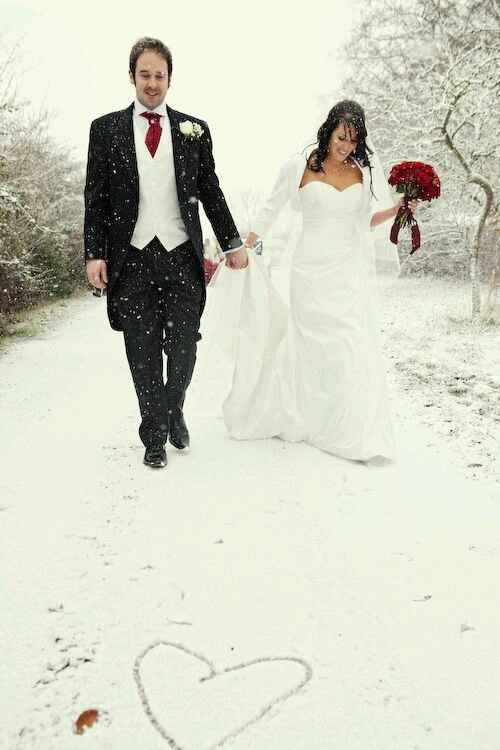 Casamento e neve - 1