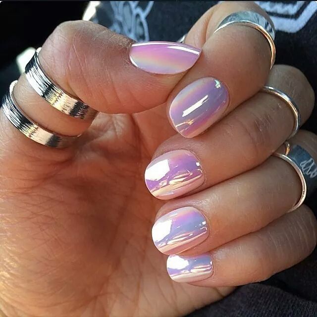 Unhas de noiva simples - 8