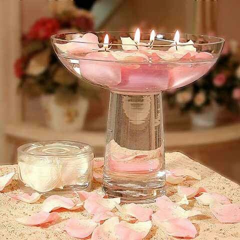 Decoração com velas  - 8