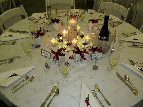 Decoração com velas  - 13