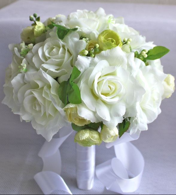 rosas verdes