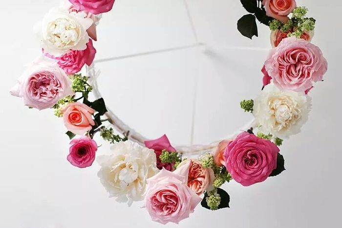 Decoração com rosas - 2