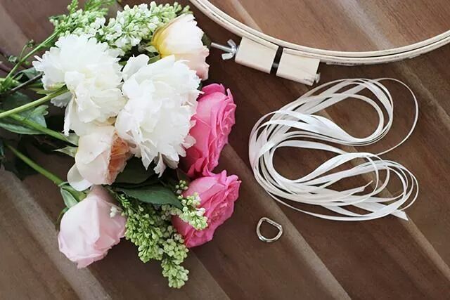 Decoração com rosas - 3