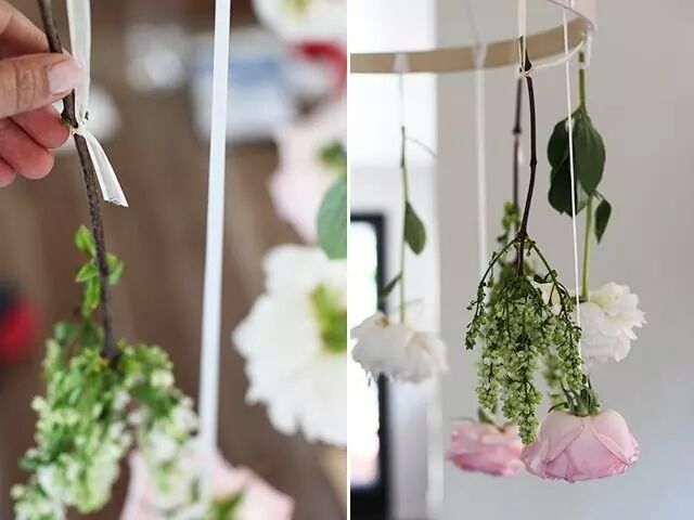 Decoração com rosas - 8