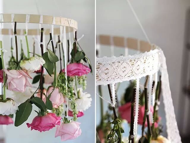 Decoração com rosas - 9