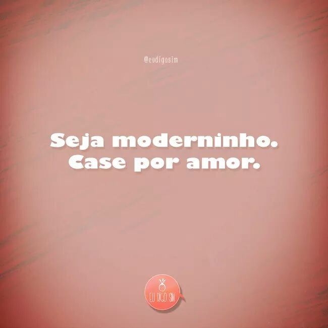 Seja moderninho - 1