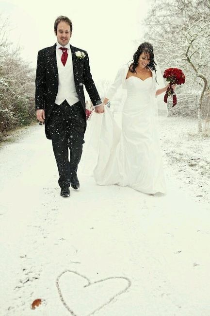 Casamento e neve - 1