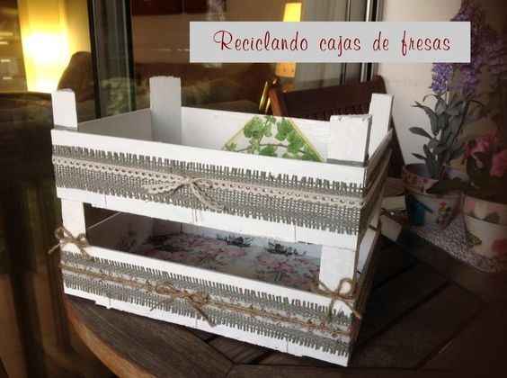 reciclagem de cx. madeira