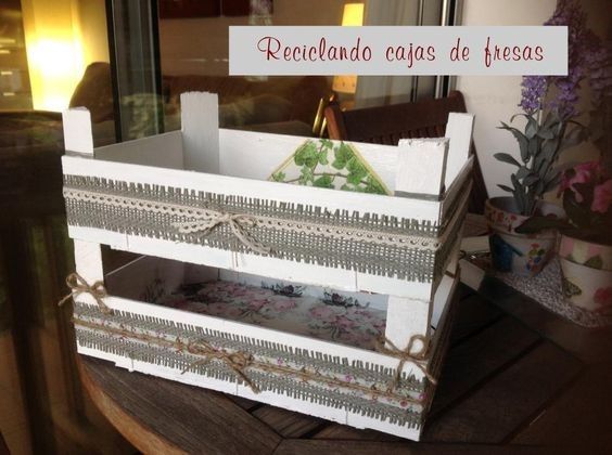 reciclagem de cx. madeira