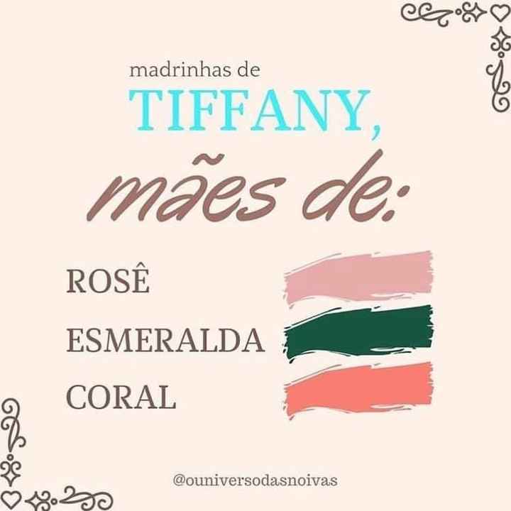 Guia de cores para as mães dos noivos - 4