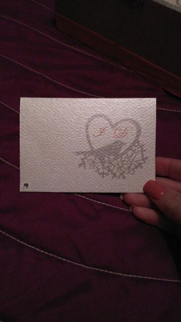 Cartões "mensagens aos noivos" - 2