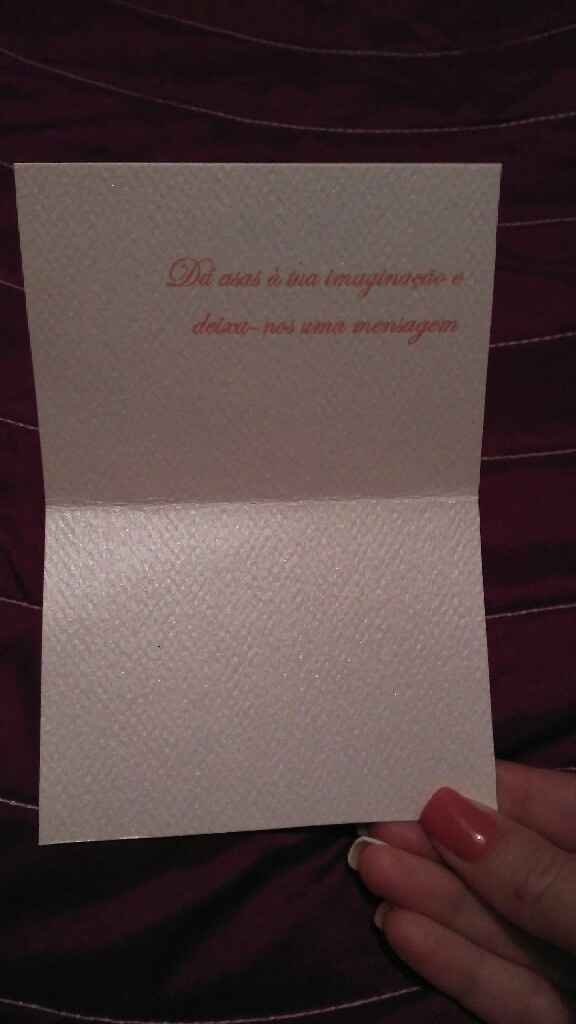 Cartões "mensagens aos noivos" - 1