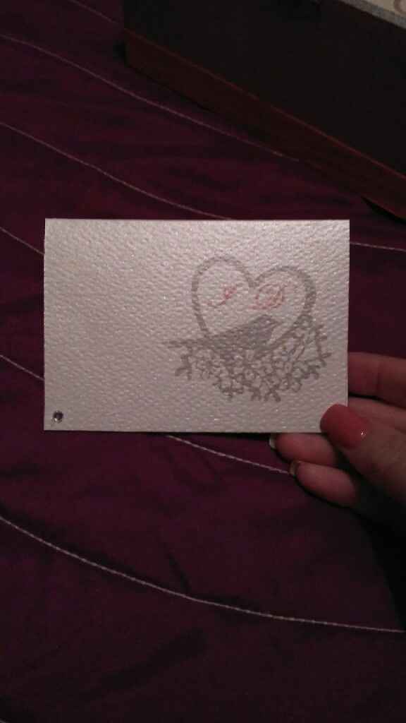 Cartões "mensagens aos noivos" - 2