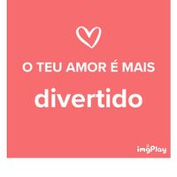 O teu amor é mais.... DESAFIO! - 1