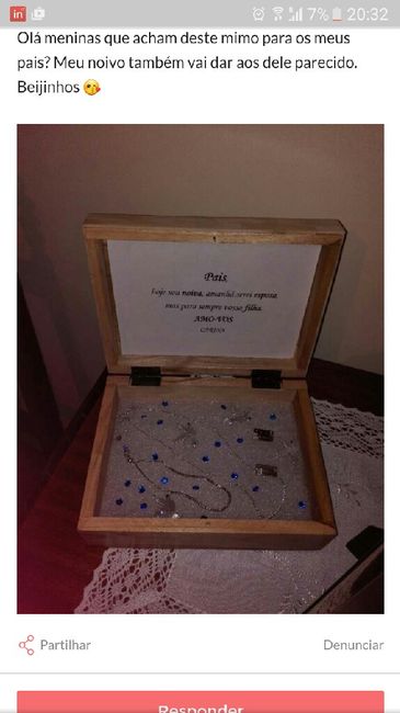 Lembranças para pais  e sogros :) - 1