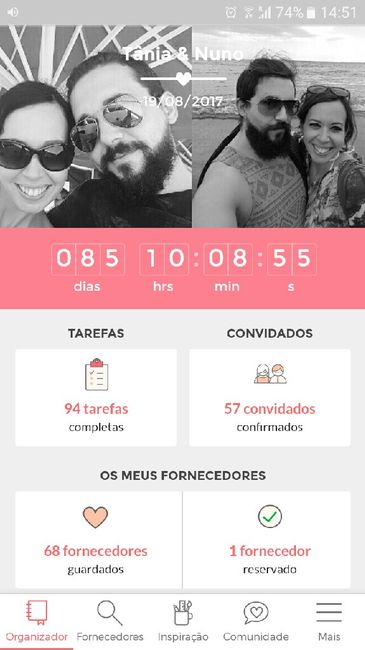 Quantos dias faltam para o grande SIM? - 1