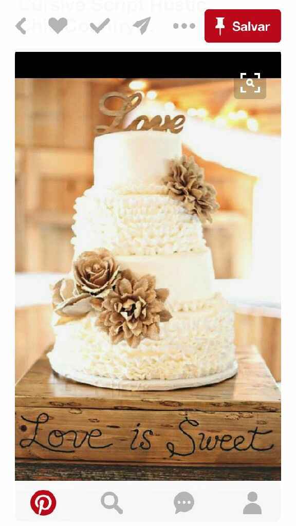 Bolo de casamento - 1