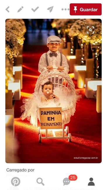 Bebé como menina das alianças - 1