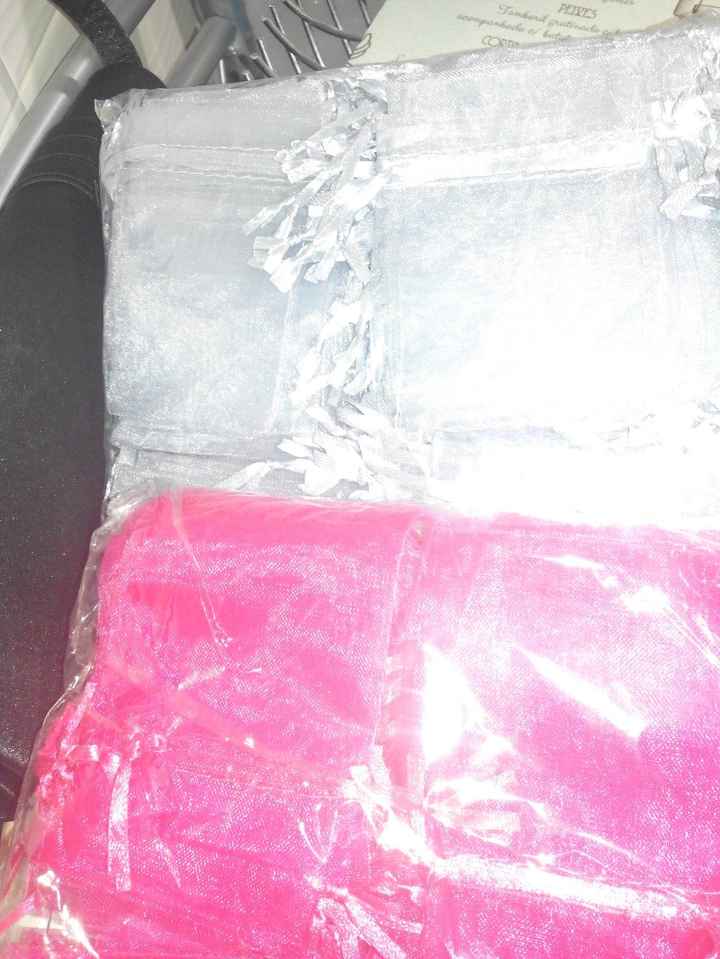 Saquinhos de organza