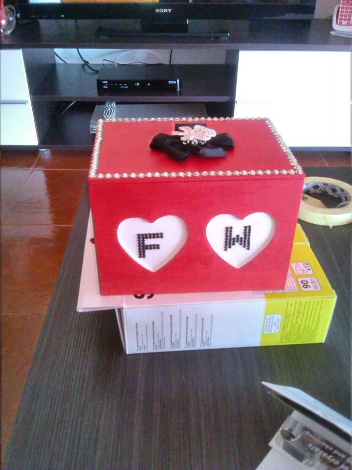 Minha caixa de honra e caixa dos envelopes - 1