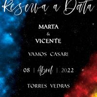 O Save the Date está feito e enviado! 