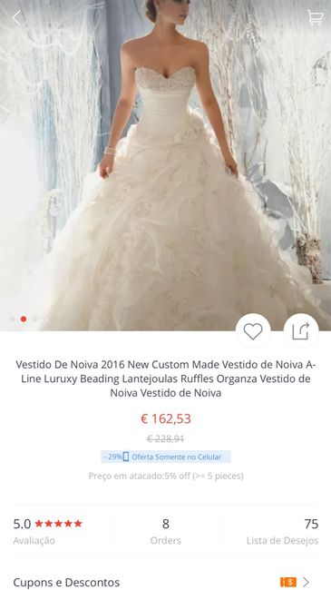 Vestido de noiva - 1