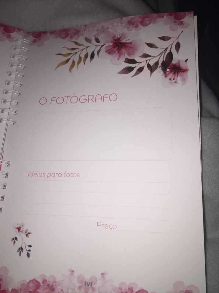 a minha agenda da noiva 😍 - 6