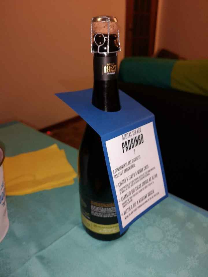Convite padrinho - 2
