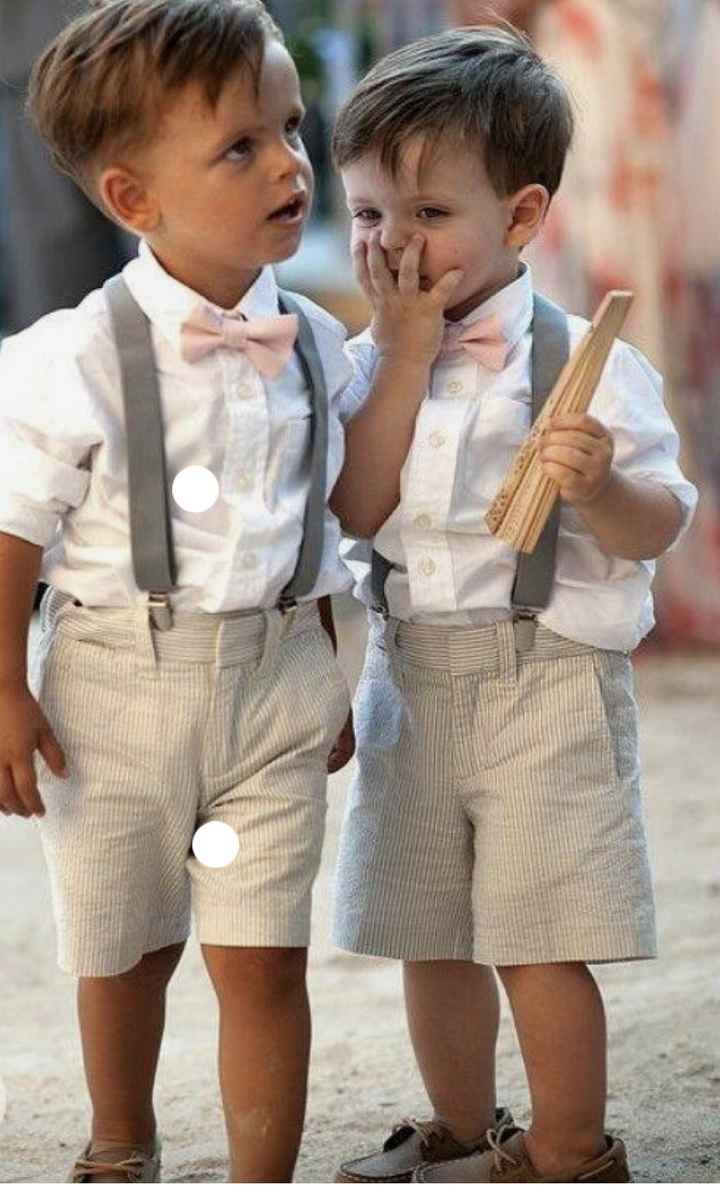 Ajuda com a roupa dos filhos da noiva 6