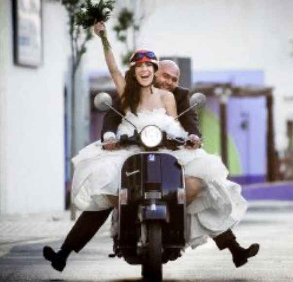 Transporte para o casamento... Mota!! - 1