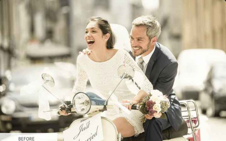 Transporte para o casamento... Mota!! - 2