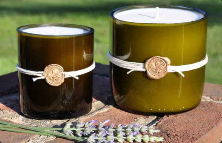 Diy Garrafas de vinho - 1