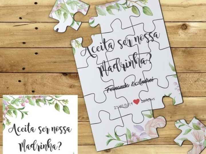 Convites para padrinhos de casamento! 6