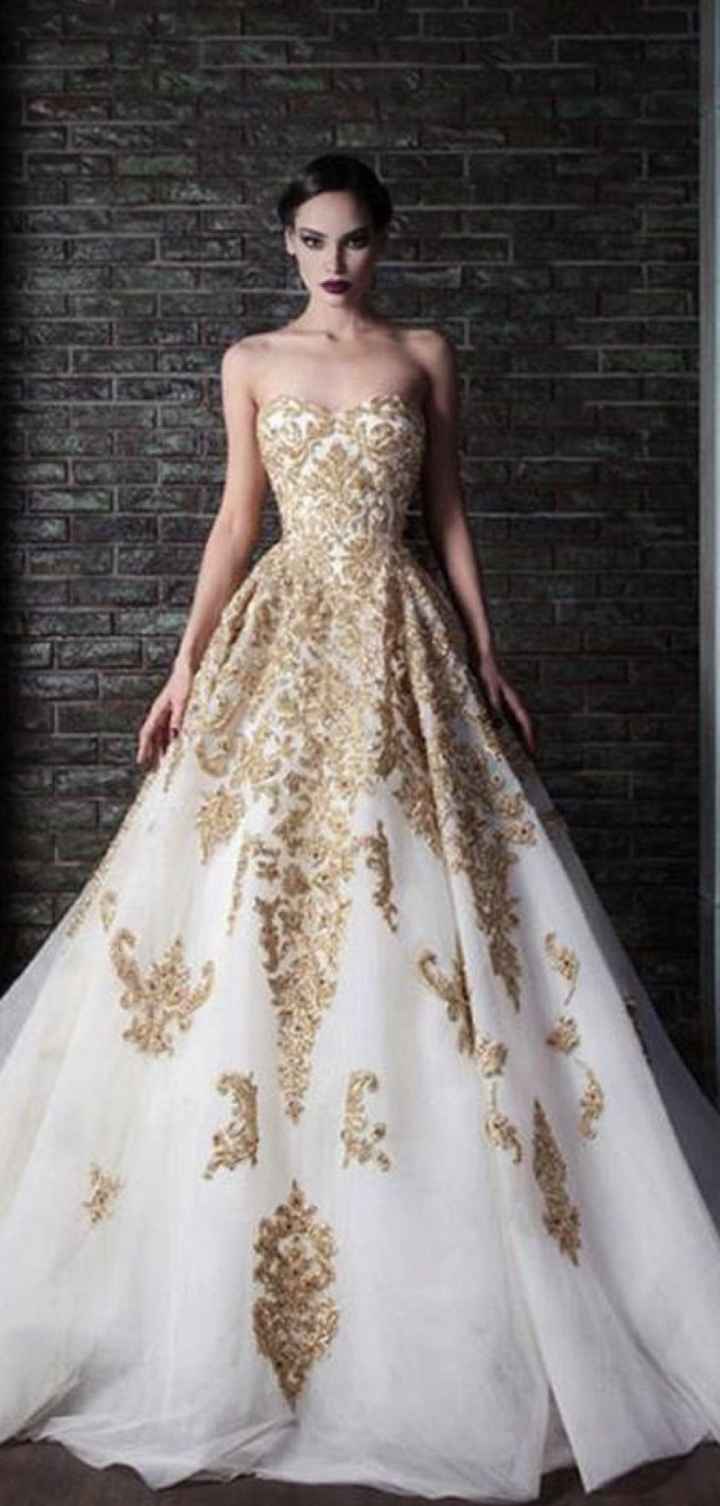 O🌈 Arco-íris invade a Comunidade Inspirações com Dourado para Vestidos de noiva 👰🏻‍♀️ - 2