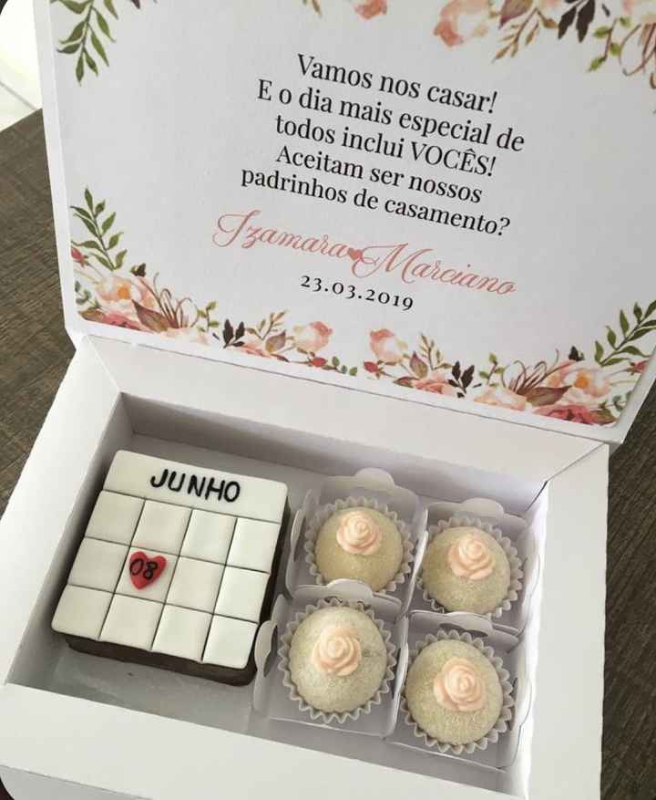 Convite padrinhos de casamento 8