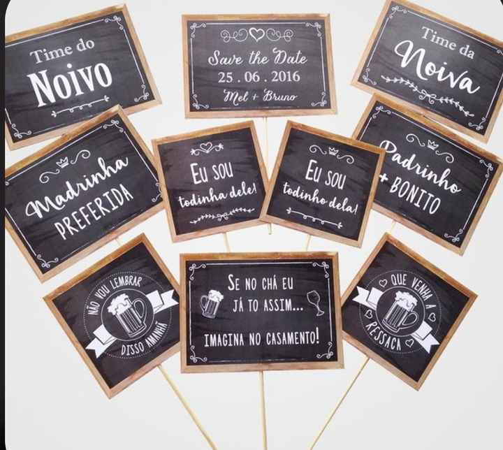 Placas para selfies/ fotobooth - 1